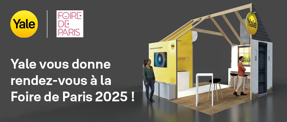 Yale vous donne rendez-vous à la Foire de Paris 2025 !